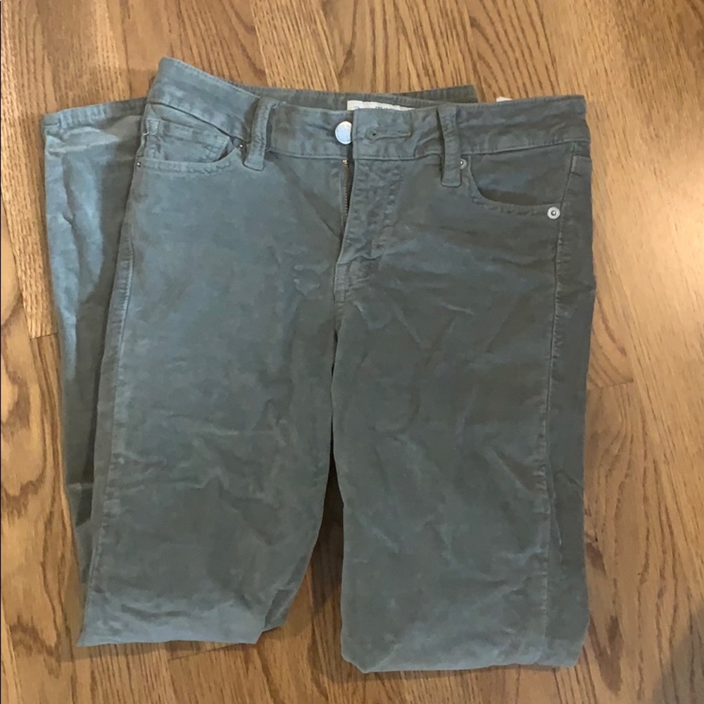 Lucky Brand Ava Crushed Velvet Skinny Jean